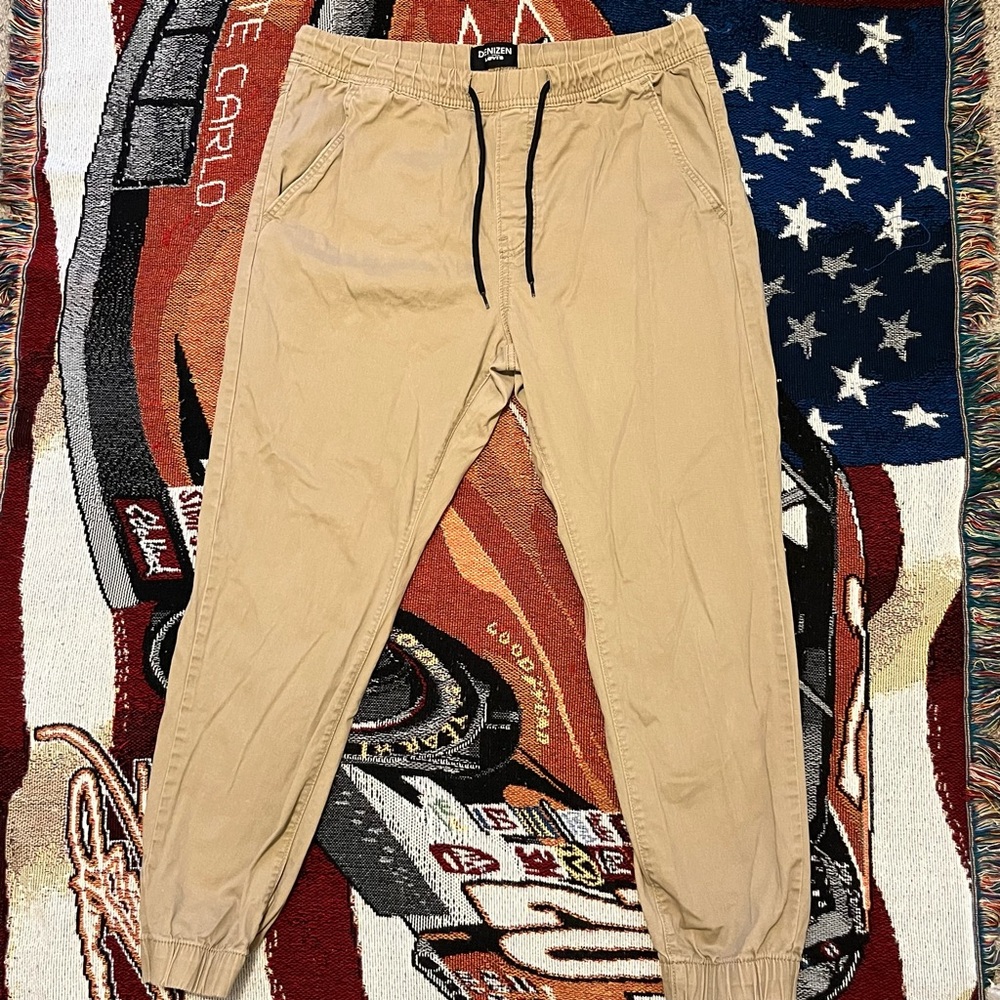 Denizen by Levi’s Mens Drawstring Cargo Joggers (L)